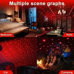 USB Star Projector – Romantic Car & Home Galaxy Light |