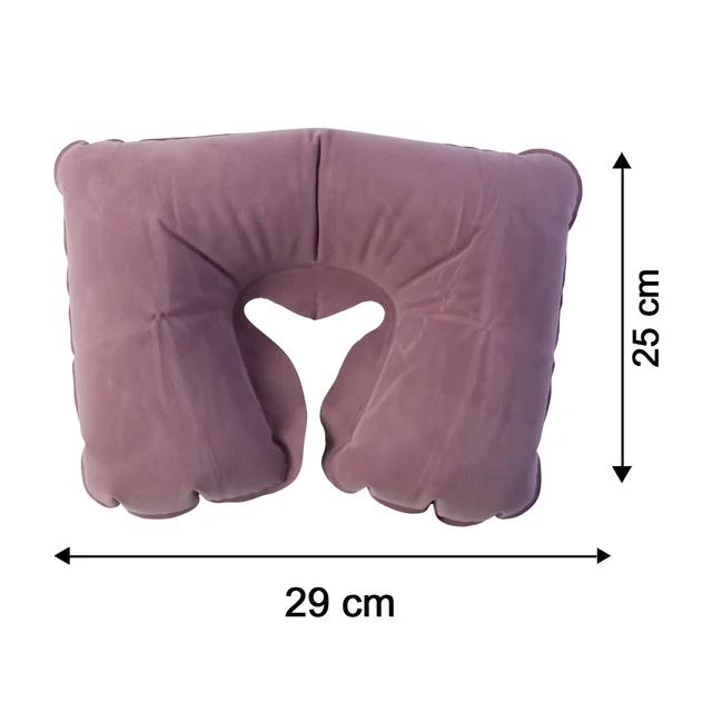 U-Shaped Travel Neck Pillow – Ergonomic Soft Foam Support for Comfort