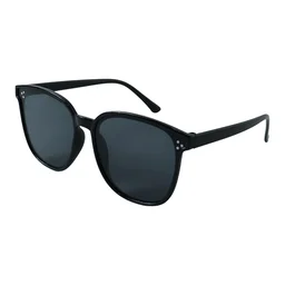 UV Protection Sunglasses – Classic Black Frame for Men & Women