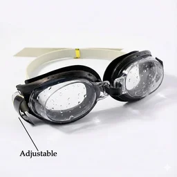 UV Protection Swimming Goggles – Clear Vision & Adjustable Strap