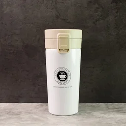 Vacuum Insulated Coffee Flask – 400ML Stainless Steel Travel Mug