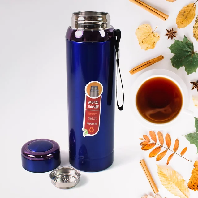 Vacuum Insulated Stainless Steel Bottle – Keeps Drinks Hot or Cold