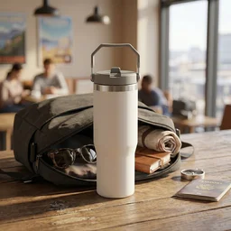 Vacuum Insulated Stainless Steel Tumbler – Keeps Beverages Hot & Cold