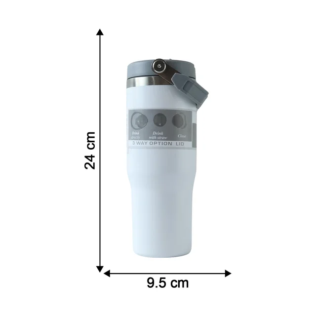 Vacuum Insulated Stainless Steel Tumbler – Keeps Beverages Hot & Cold