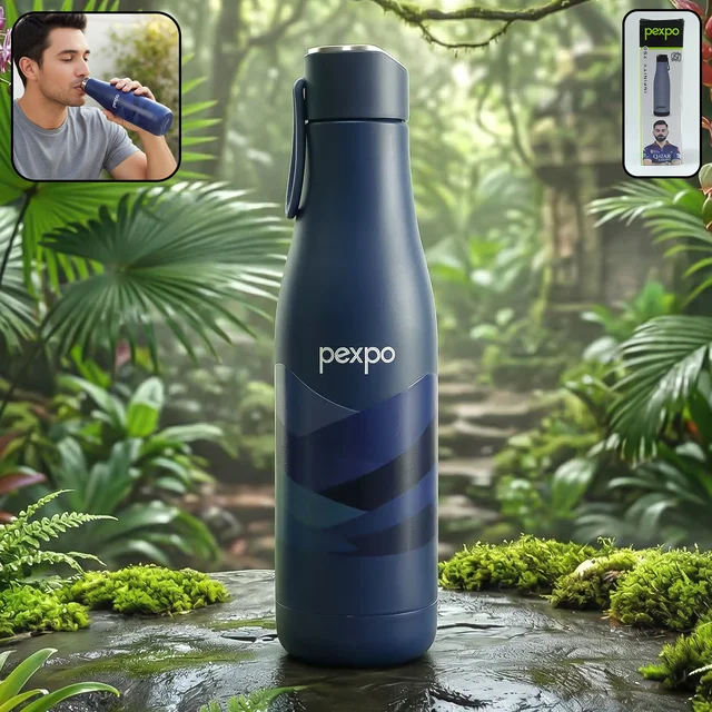 Vacuum Insulated Water Bottle – Keeps Drinks Hot & Cold All Day