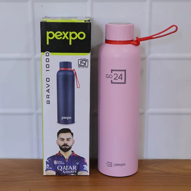 Vacuum Insulated Water Bottle – Keeps Drinks Hot & Cold for Hours
