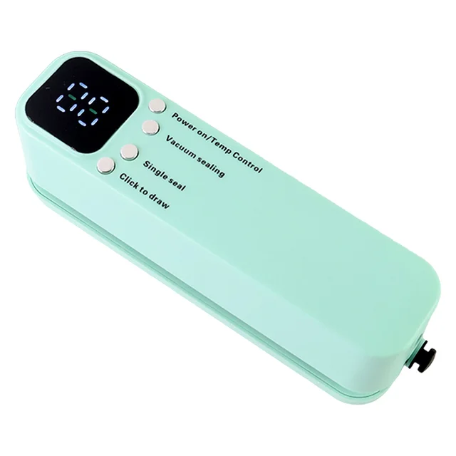 Vacuum Sealer Machine – Rechargeable & Digital Kitchen Food Preserver