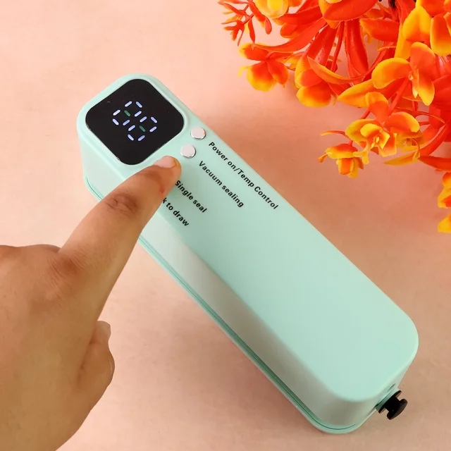 Vacuum Sealer Machine – Rechargeable & Digital Kitchen Food Preserver