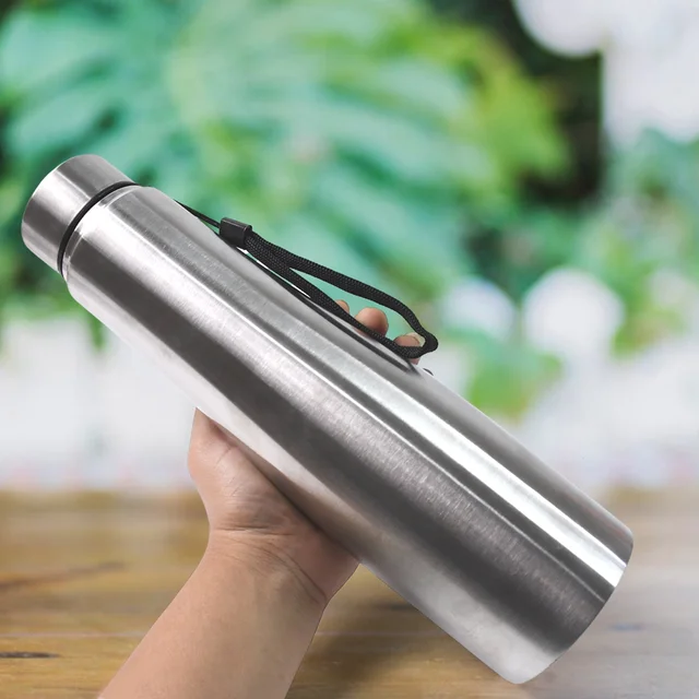 Vacuum-Insulated Stainless Steel Water Bottle 1000 ML – Leak-Proof & Durable