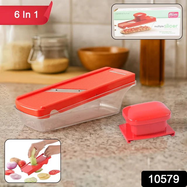 Vegetable and Dry Fruit Slicer – Adjustable Thickness Cutter