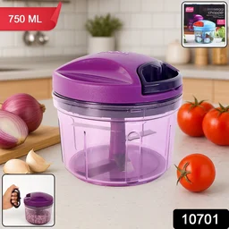Vegetable Chopper 750ml – Efficient Pull String Cutter