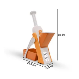 Vegetable Chopper – Time-Saving Adjustable Hand Press | XcelCraft