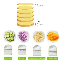 Vegetable Chopper – Time-Saving Adjustable Hand Press | XcelCraft