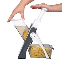 Vegetable Chopper – Time-Saving Adjustable Hand Press | XcelCraft