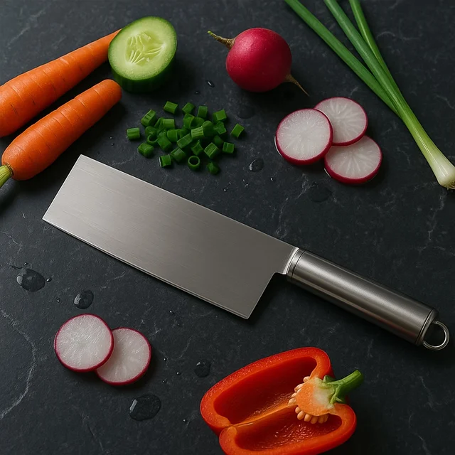 Vegetable Cleaver Knife – Ultra-Sharp Stainless Steel Precision