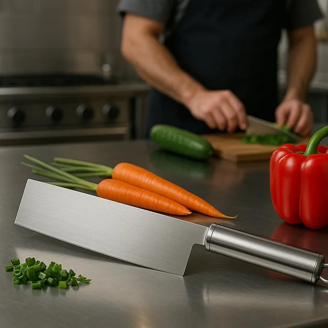 Vegetable Cleaver Knife – Ultra-Sharp Stainless Steel Precision