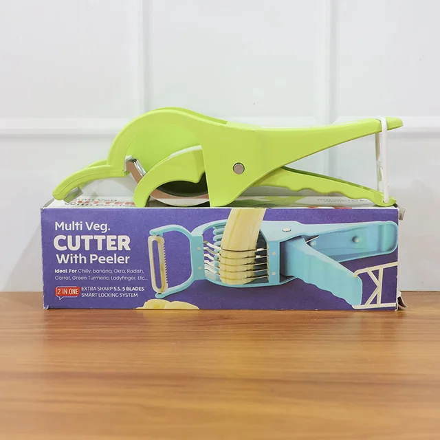 Vegetable Cutter with Peeler – Safe & Efficient Slicing | Quickslice