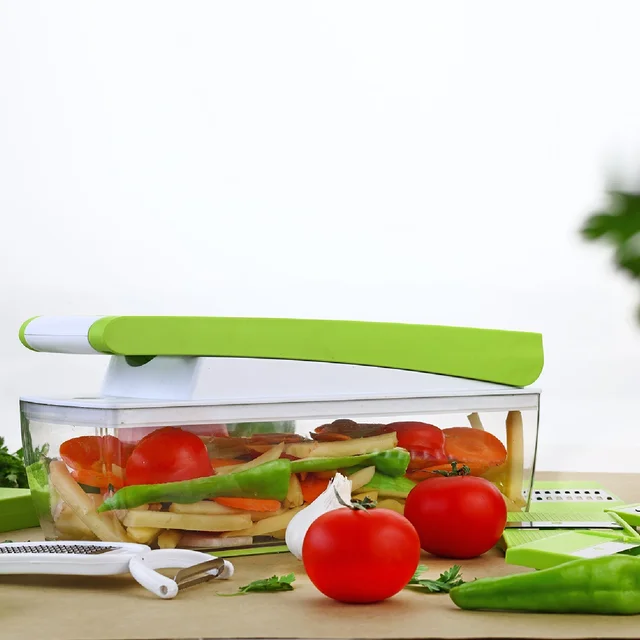 Vegetable Dicer – 14-in-1 Multi-functional Chopper | House of Sensation