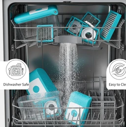 Vegetable Dicer 7-in-1 – Blue Plastic & Steel Blades | Ganesh