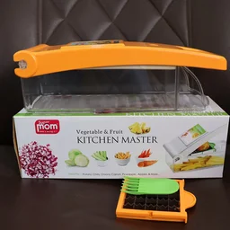 Vegetable & Fruit Chopper – Durable ABS Body with Sharp Blades