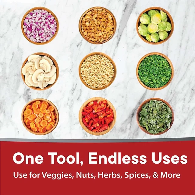 Vegetable & Fruit Chopper – Manual Slap Chop for Quick Prep