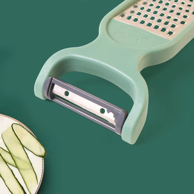Vegetable Grater – 2-in-1 Peeler & Stainless Steel Cutter
