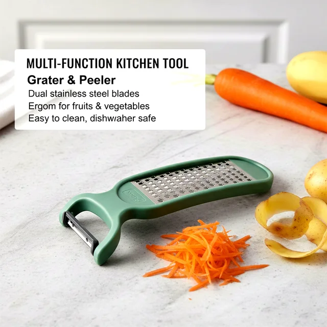 Vegetable Peeler – 2-in-1 Multipurpose Peeler & Grater Tool