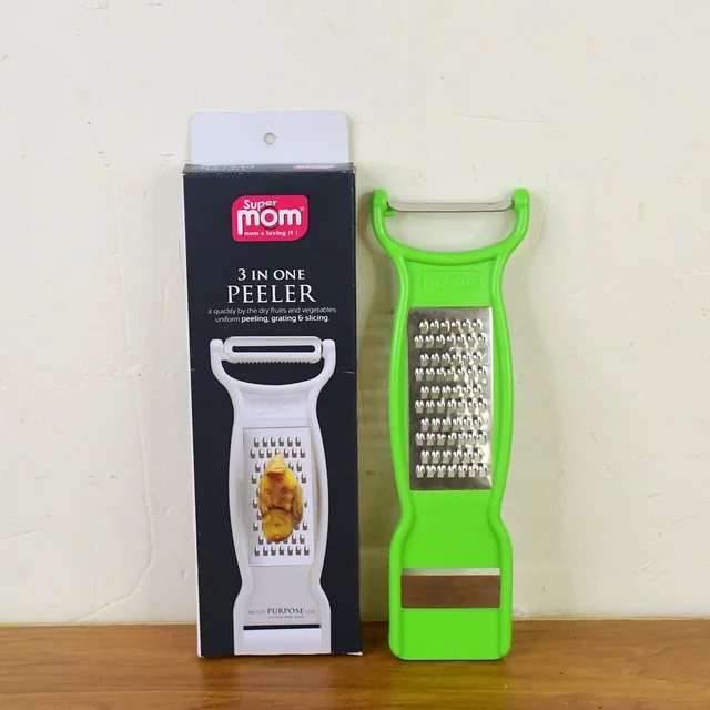 Vegetable Peeler – 3-in-1 Stainless Steel Multi-Functional Tool