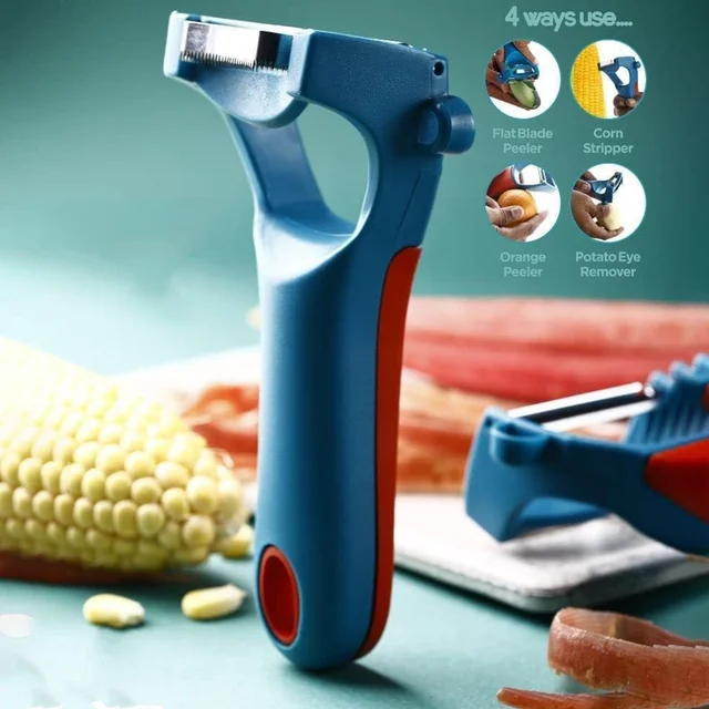 Vegetable Peeler – 4-in-1 Multi-Functional Kitchen Tool
