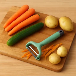 Vegetable Peeler – Premium Ergonomic Stainless Steel Blade