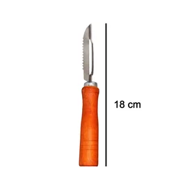 Vegetable Peeler – Stainless Steel & Wooden Handle | Quickslice