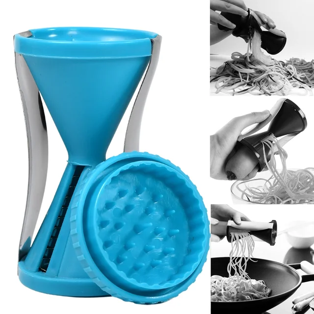 Vegetable Spiral Slicer – Dual Blade for Zoodles | Indo Glow