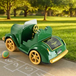 Vintage Car Toy – Friction-Powered Classic Push-and-Go Vehicle