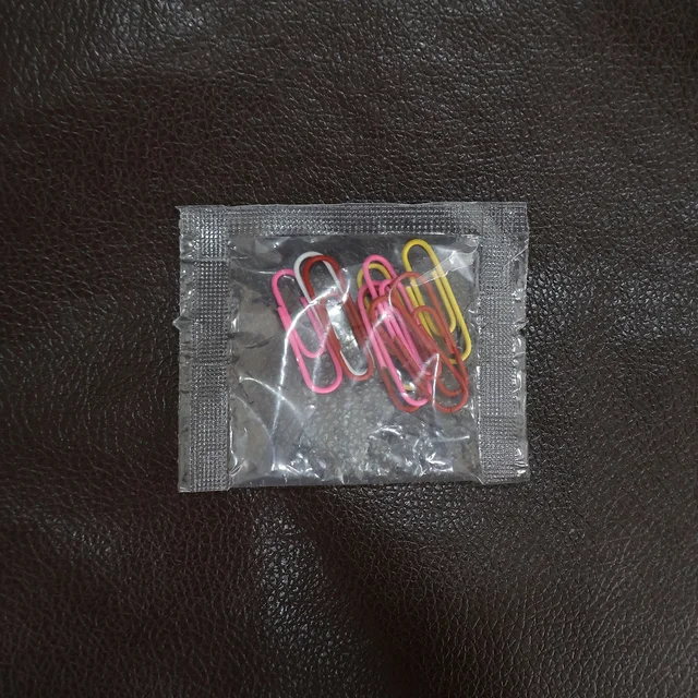 Vinyl-Coated Paper Clips – Colourful, Rust-Resistant Set (10 Pcs)