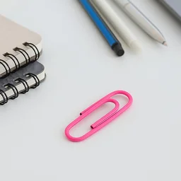 Vinyl-Coated Paper Clips – Colourful, Rust-Resistant Set (10 Pcs)