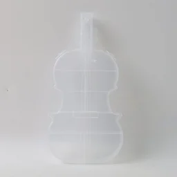 Violin Shape Storage Box – Multi-Compartment Organizer
