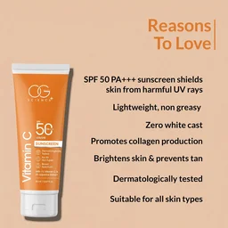 Vitamin C Sunscreen SPF 50 PA+++ – Brightening Broad-Spectrum Protection