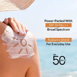 Vitamin C Sunscreen SPF 50 PA+++ – Brightening & UV Protection