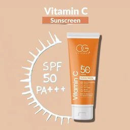 Vitamin C Sunscreen SPF 50 PA+++ – Brightening & UV Protection