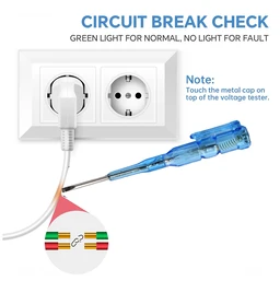 Voltage Tester Screwdriver – Insulated 100-500V AC | BoltForce