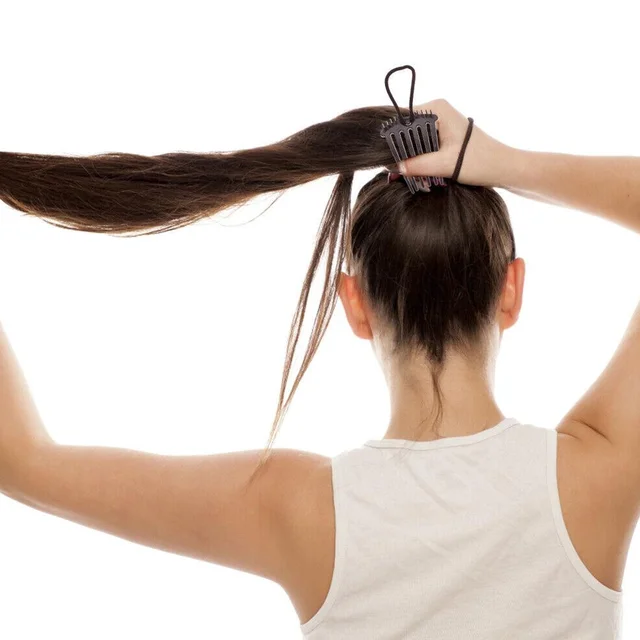 Volumizing Hair Bun Comb Clip – Easy Styling & Instant Volume