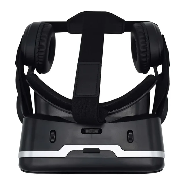 VR Headset – Immersive 3D Experience with Headphones | Fitnos