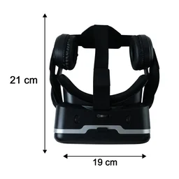 VR Headset – Immersive 3D Experience with Headphones | Fitnos