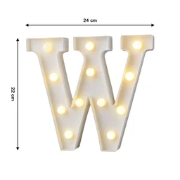 W Shaped LED Night Light – Soft Warm Glow Decorative Lamp
