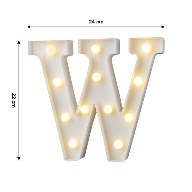 W Shaped LED Night Light – Soft Warm Glow Decorative Lamp