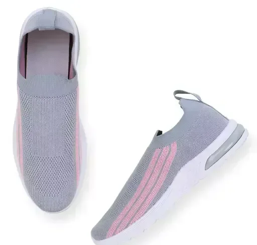 Aaska supers soft and attractive shoes for womens & girls / casual shoes for womens (GREY) Mo - IND-8