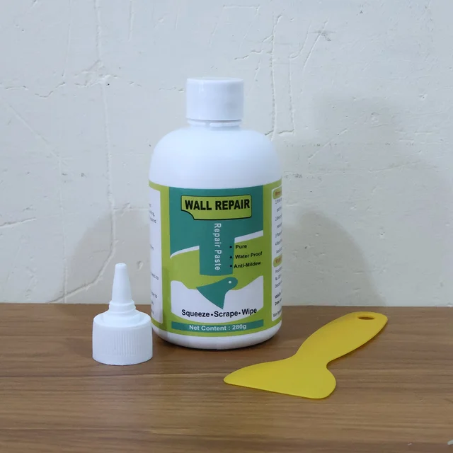 Wall Crack Repair Cream – Waterproof 280g Tube with Nozzle & Scraper