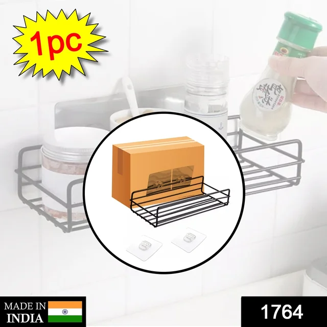 Wall Mount Bathroom Shelf – Multipurpose Metal Rack | Tidy Table