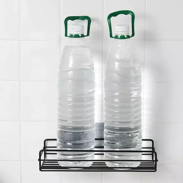 Wall Mount Bathroom Shelf – Multipurpose Metal Rack | Tidy Table