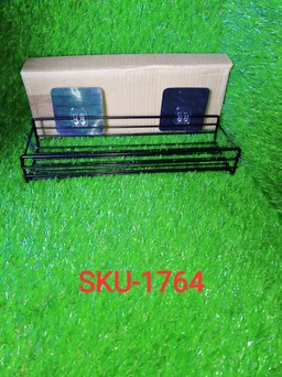 Wall Mount Bathroom Shelf – Multipurpose Metal Rack | Tidy Table